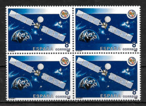 filatelia coleccion espacio Espana 1990