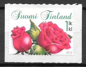 coleccion sello rosas Finlandia 2013
