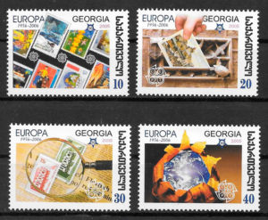 colección sellos Europa Georgia 2006