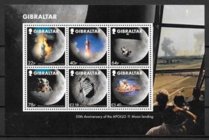 sellos espacio Gibraltar 2019