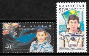 sellos espacio Kazastan 1999