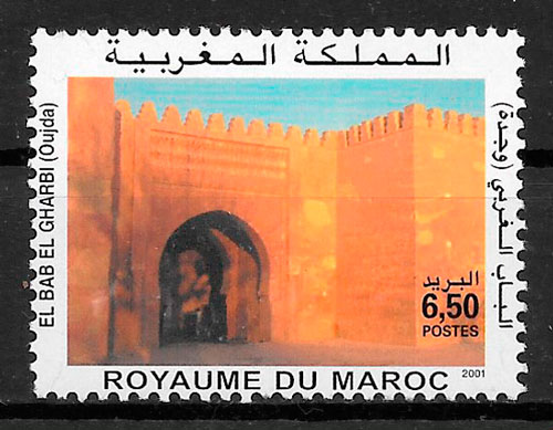 fialtelia colección arquitectura Marruecos 2001