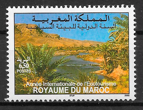 filatelia turismo Marruecos 2002
