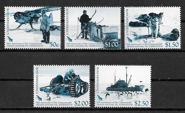 sellos transporte Nueva Zelanda- Ross Dependency 2007