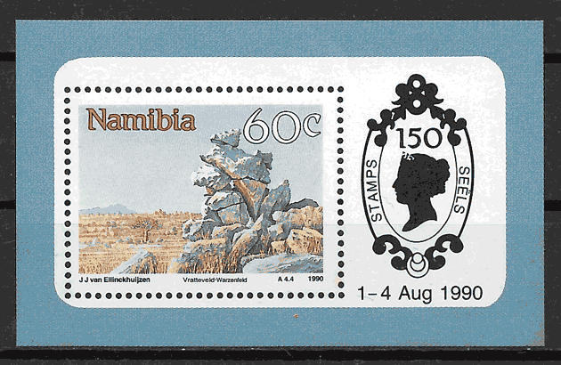 selos turismo Namibia 1990