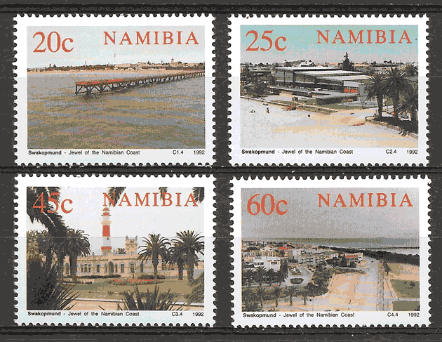 sellos arquitectura Namibia 1992