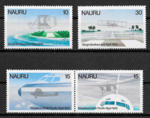 filatelia colección transporte Nauru 1978