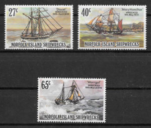 filatelia transporte Norfolk Island 1982