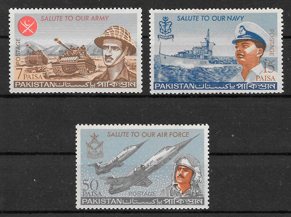 sellos transporte Pakistan 1966