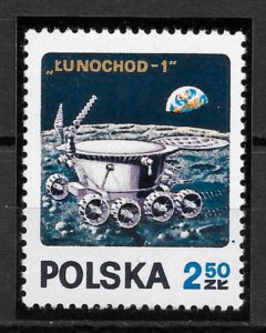 coleccion sellos espacio Polonia 1971