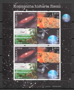 sellos espacio Polonia 2003