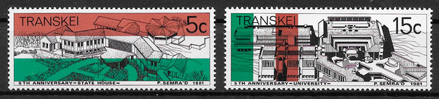 sellos arquitectura Transkei 1981