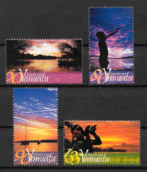 filatelia turismo Vanatu 2005