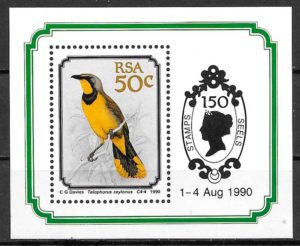 sellos fauna Africa del Sur 1990