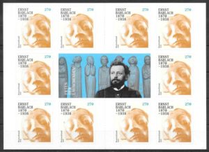 coleccion sellos arte Alemania 2020