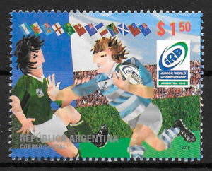 filatelia deporte Argentina 2010
