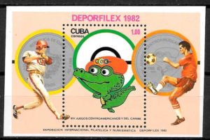 sellos deporte Cuba 1992