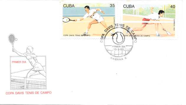 colección sellos deporte Cuba 1993