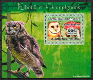 sellos fauna Guinea 2007