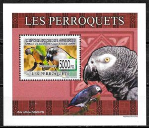 sellos fauna Guinea 2009