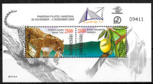filatelia fauna y flora Indonesia 2006