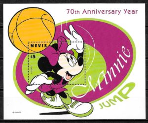 sellos deporte Nevis 1998