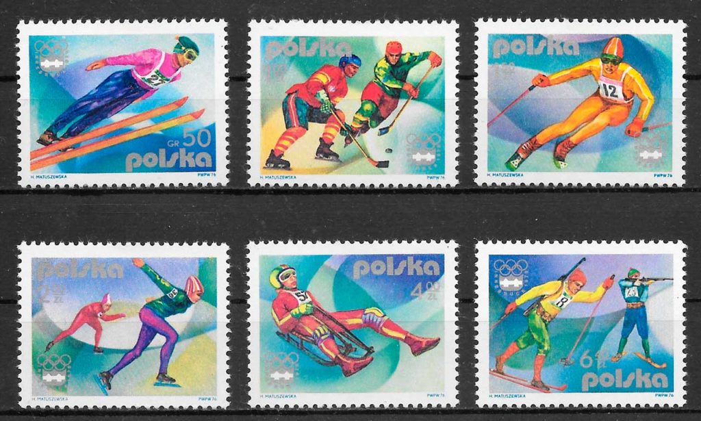 selos deporte Polonia 1976