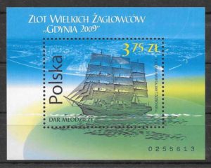 sellos deporte Polonia 2009