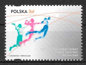 sellos deporte Polonia 2009