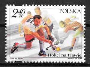 sellos deporte Polonia 2010