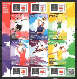 sellos deporte Polonia 2014