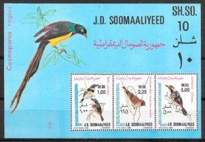 filatelia coleccion fauna Somalia 1980