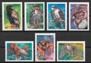 sellos fauna Tanzania 1994