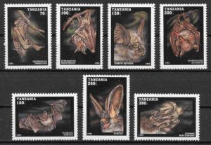 sellos fauna Tanzania 1995