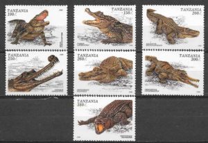 sellos fauna Tanzania 1994