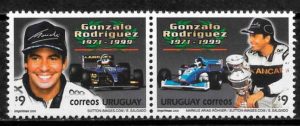 filatelia coleccion deporte Uruguay 2000