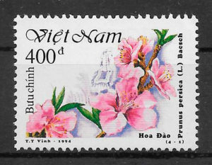 filatelia flora Viet Nam 1994