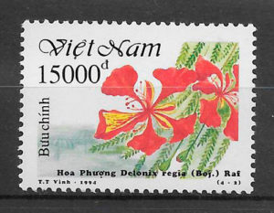 Año 1993, serie de 6 sellos nº 1422- 27 del Catálogo Yvert, valor 5.95€. Exposición Filatelica Internacional "Bangkok 93" en Tailandia. Trajes y costumbres nacionales femeninas.