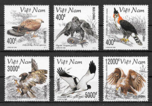 SELLOS FAUNA VIET NAM 1998