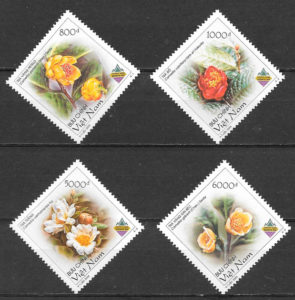 sellos flora Viet Nam 2003