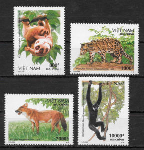 filatelia fauna Viet Nam 2006