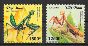 filatelia colección fauna Viet Nam 2009