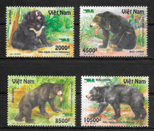 sellos fauna Viet Nam 2011