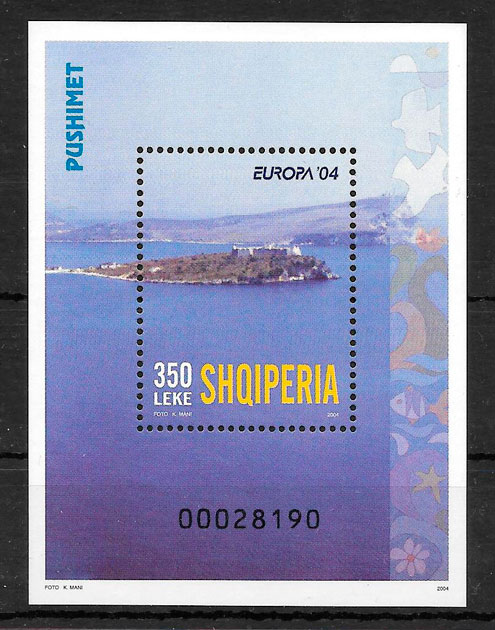 filatelia Europa Albania 2004