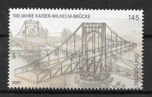 colección sellos arquitectura Alemania 2007