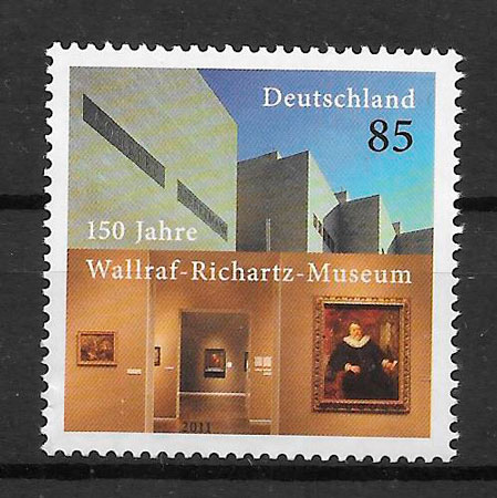 colección sellos arquitectura Alemania 2011