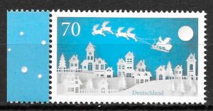 sellos navidad Alemania 2018