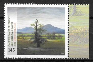 coleccion sellos pintura Alemania 2018