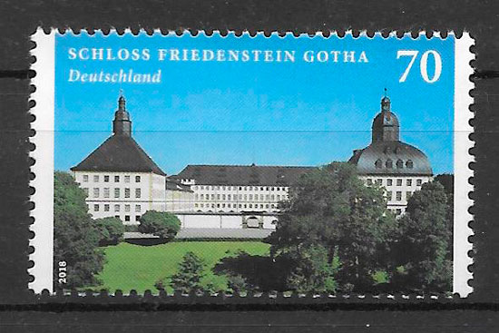 colección sellos arquitectura Alemania 2018