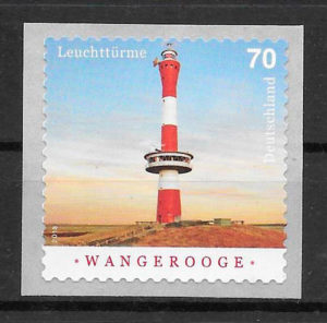 colección sellos faros Alemania 2018